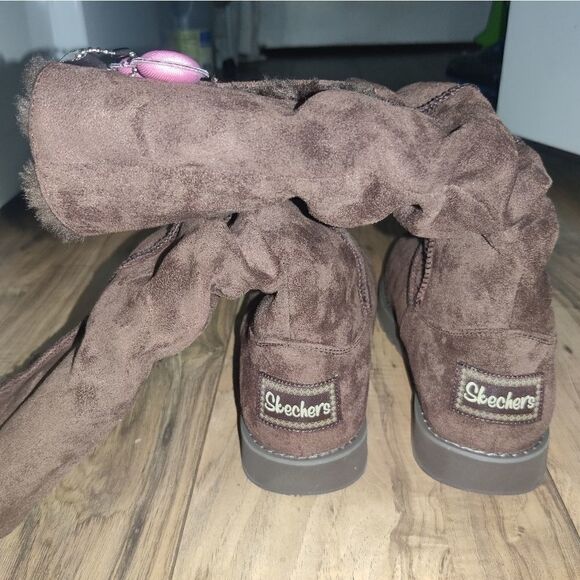 Skechers Women's Faux Fur Winter Boots With Memory Foam Size: 7 - Picture 8 of 9